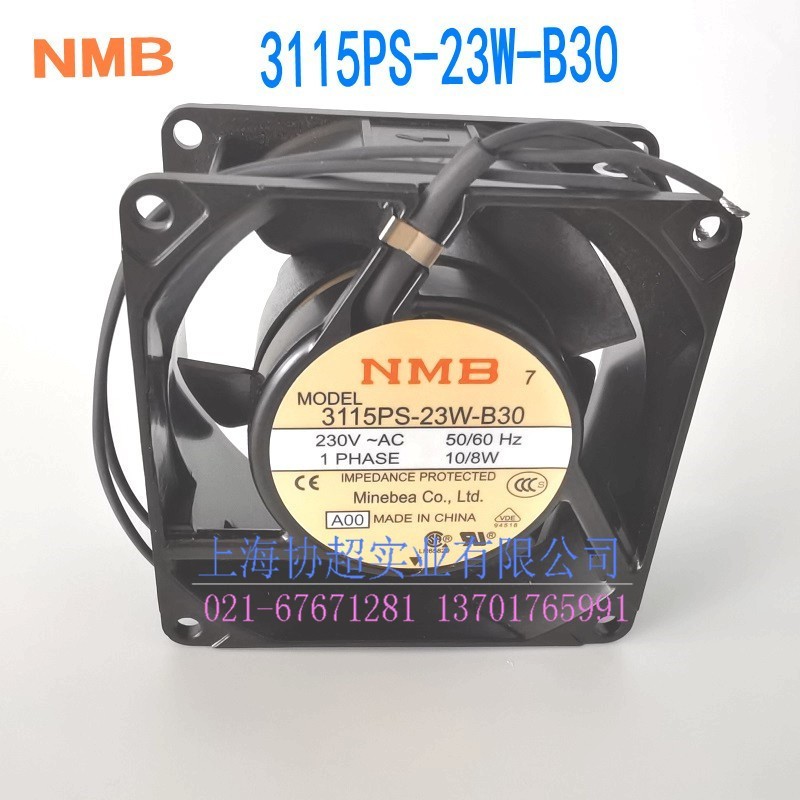 风机3115PS-23W-B30 8038 10/8W 230V散热风扇3115PS-23T-B30