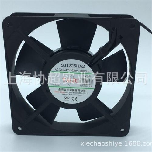 全新台湾SJ1225HA2 12025 AC220V 12CM 机柜轴流散热风机风扇