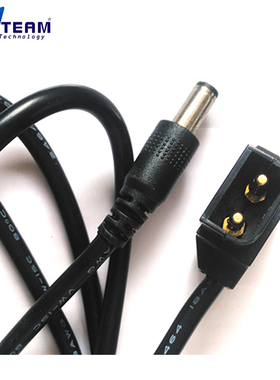 BMCC供电线 安东D-TAP型口转DC5.5x2.5mm 弯头 BMPC 4K供电