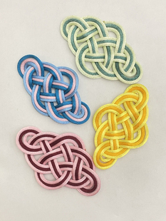 中国结基础结祥云结5号线三层双钱结变化