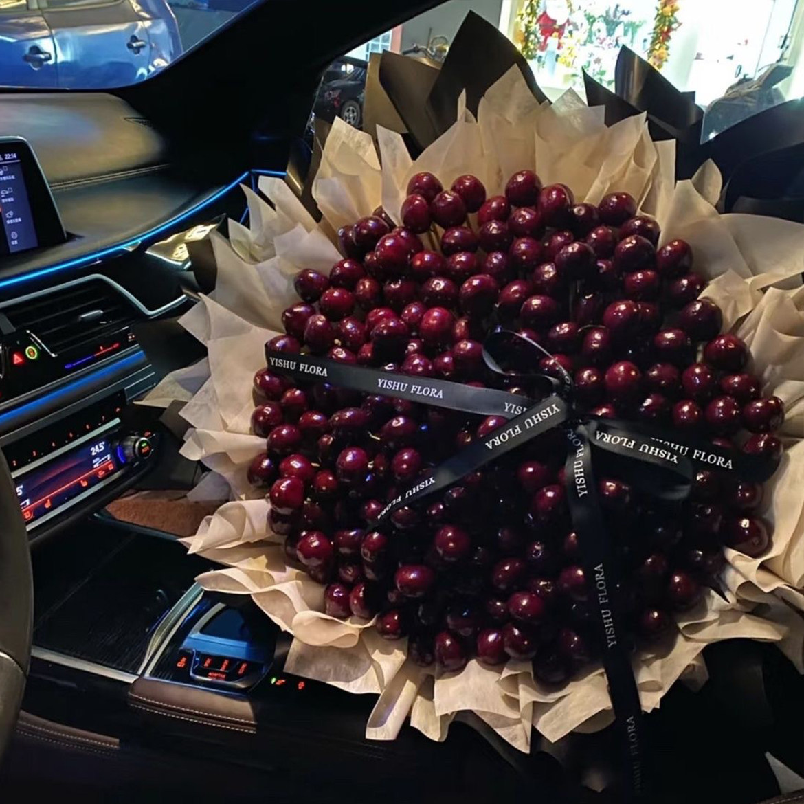 半成品花束包装壳车厘子DIY手工鲜花零食水果送闺蜜女友生日礼物,鲜花速递/花卉仿真/绿植园艺,花艺材料,淘宝优惠券,粉丝福利购,淘宝优惠卷