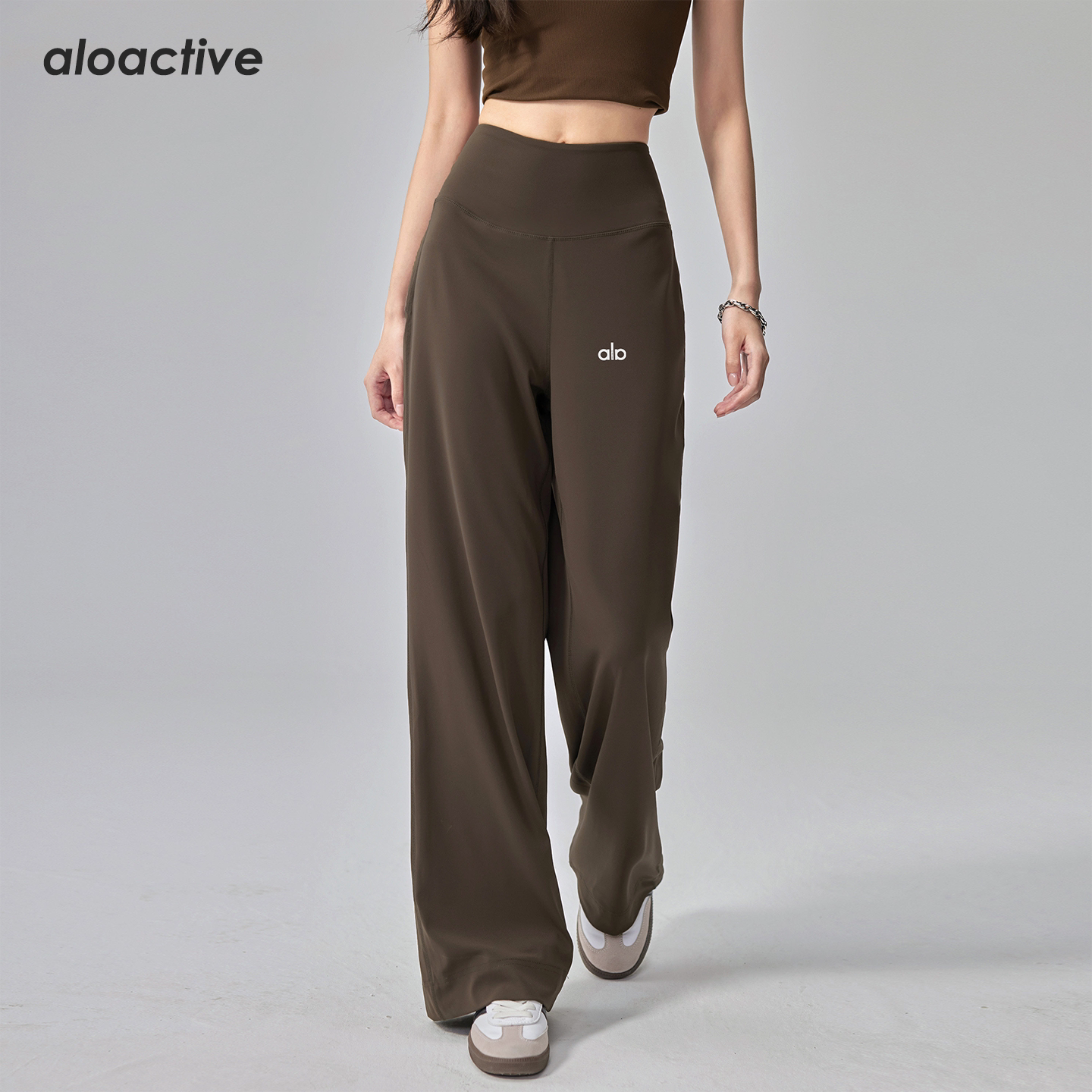 ALOACTIVE瑜伽裤女运动跑步健身图片