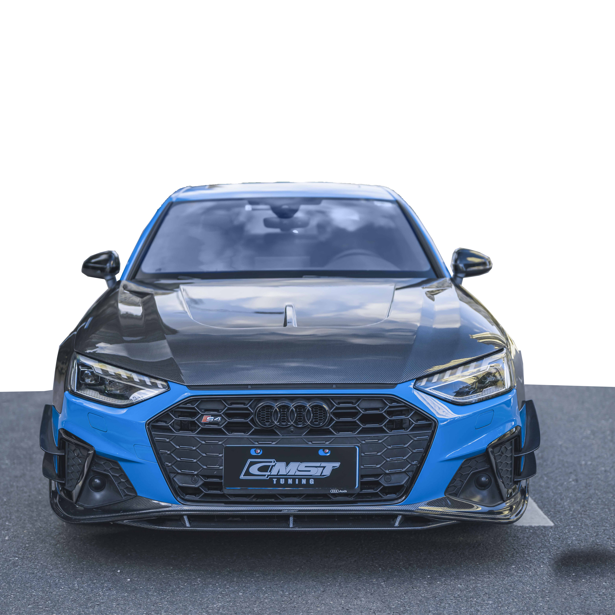 高温真空碳纤包围套件奥迪cmst