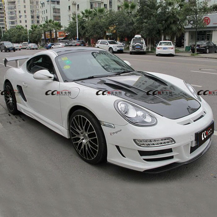 保时捷卡曼cayman987改装pd prior design包围前杠 后杠 侧裙尾翼