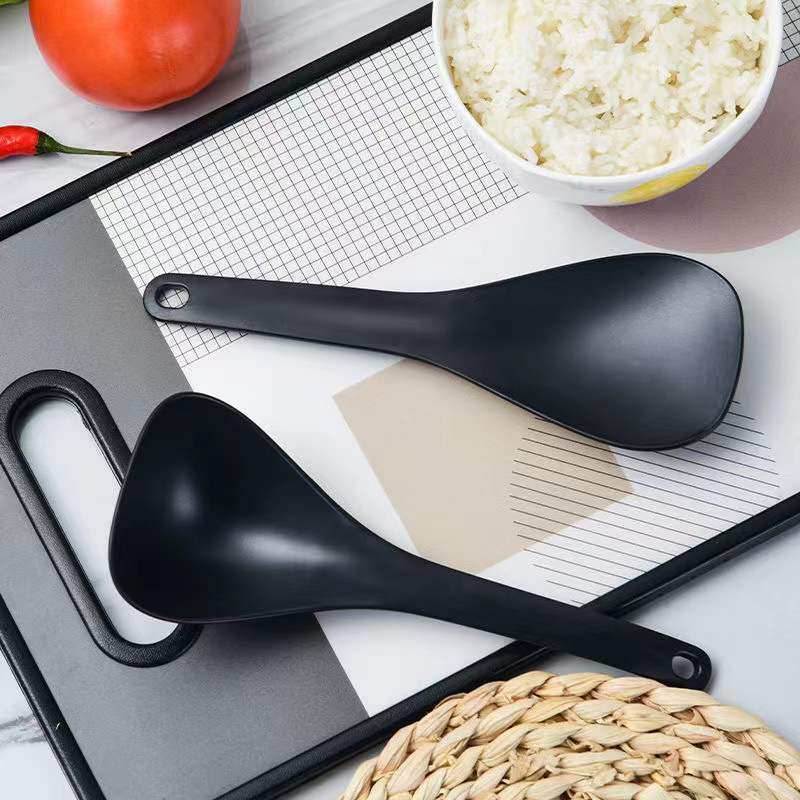 双枪合金饭勺汤勺套装家用饭铲厨房汤勺盛饭不易粘米饭勺子铲子