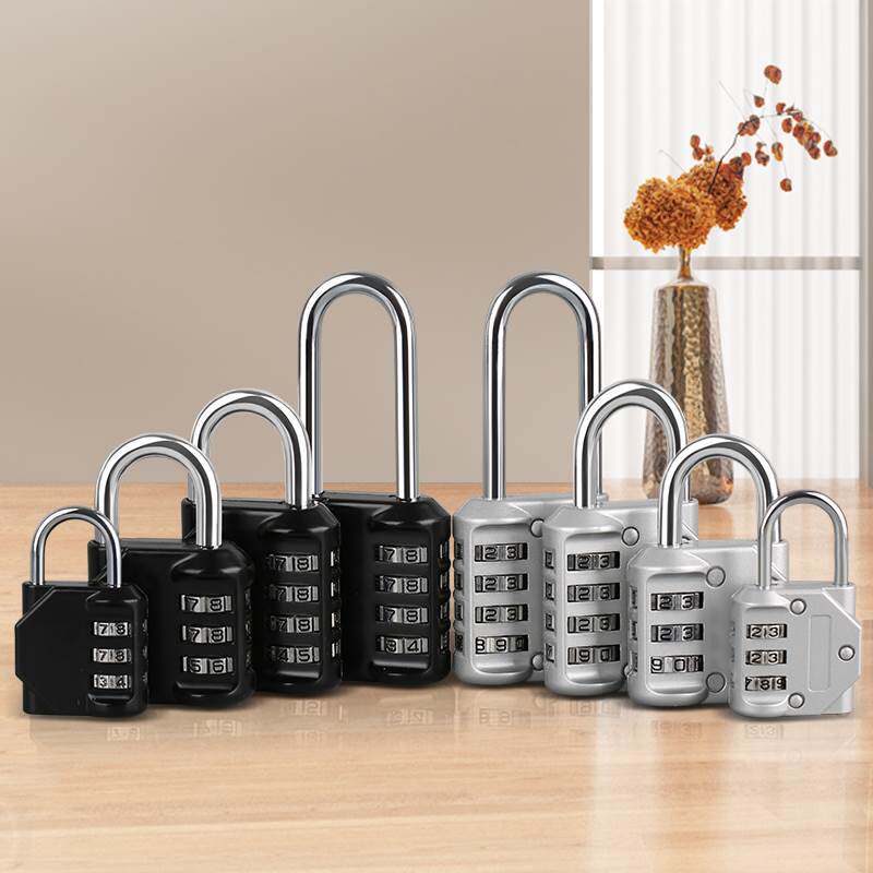 小型号锁密码挂锁储物柜旅行箱背包家用宿舍自行车框头盔锁具大全