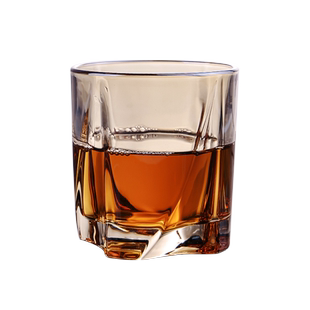 高颜值水晶玻璃威士忌杯个性创意洋酒杯KTV酒店酒吧喝水啤酒杯子