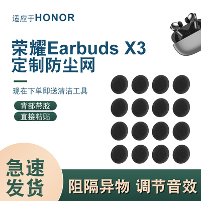 EarbudsX3蓝牙耳机防尘网