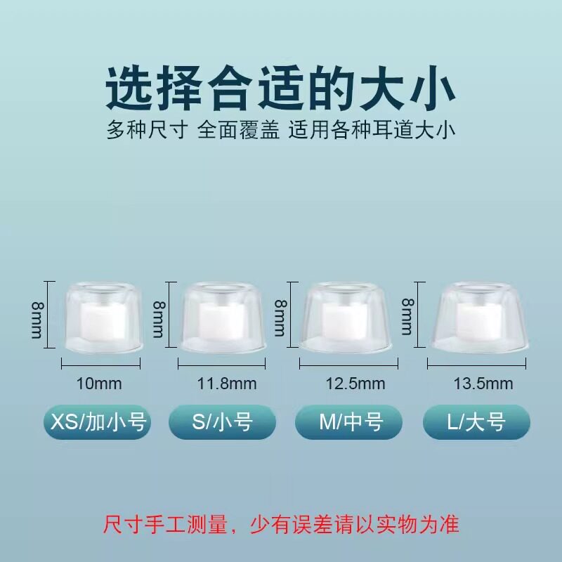 Beats Fit Pro Ear Tips: Anti-Allergic Latex Ear Caps - Taobao product photo 2