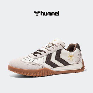 hummel2026年春夏复古德训鞋男女运动经典休闲鞋系带防滑板鞋情侣