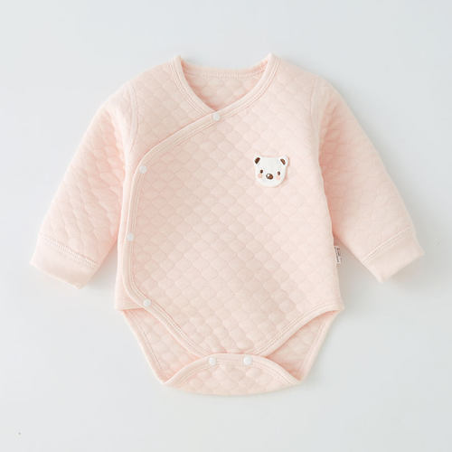 护肚保暖秋冬夹棉初生三角包屁衣