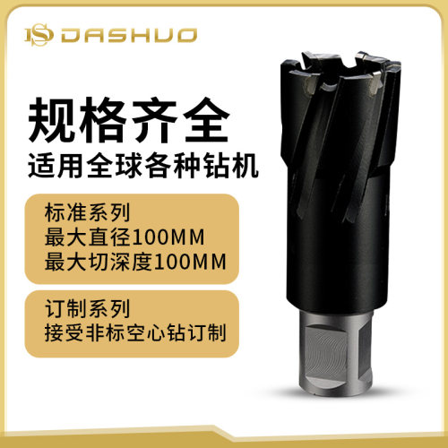 DASHUO空心钻头黑金刚铣刀12-65