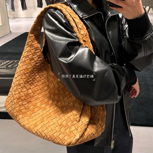 麂皮Campana手袋经典回归复古有魅力百搭通勤法式慵懒真皮女包袋