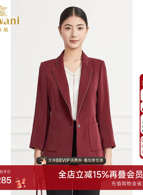 乔万尼西装短外套商场同款新品职场戗驳领设计气质高级感EM1B107