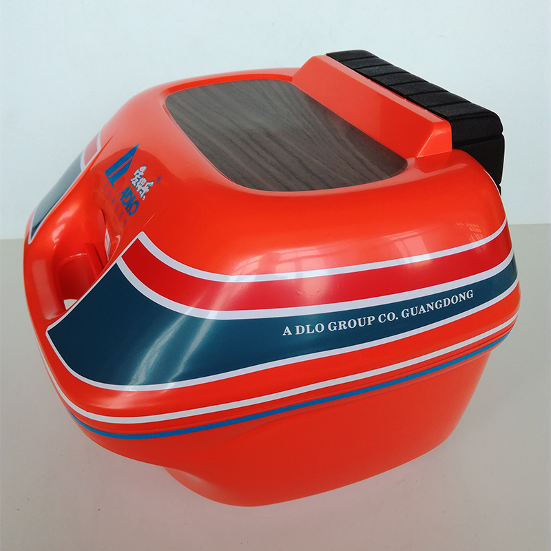 爱得乐踏板车电动车摩托车尾箱 小号后尾箱后备箱  快拆式