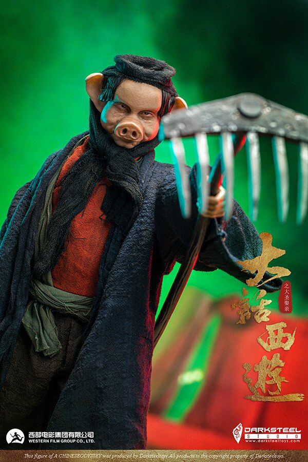 【预售】darksteel toys 玄铁工作室 1/6 大话西游 猪八戒 dsa-00