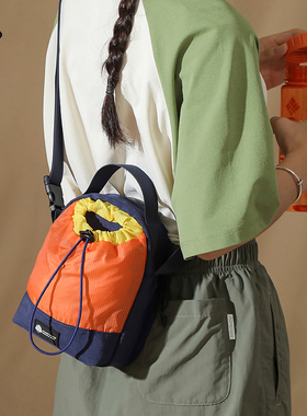 OCE GEAR户外运动小包男女轻便单肩斜挎包多功能手机包旅游水壶包