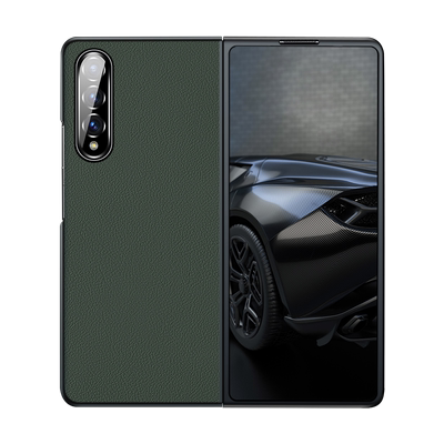 毅美适用三星fold6手机壳zfold5真皮zflod4磁吸折叠屏z外壳ford3高级感保护套samsung壳galaxyzfold2男flod的