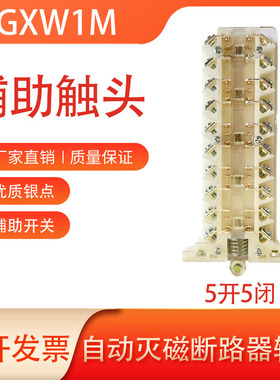 自动灭磁断路器辅助触头银触点开关GXW1M-DW10M-DW15M-DW16M-630A
