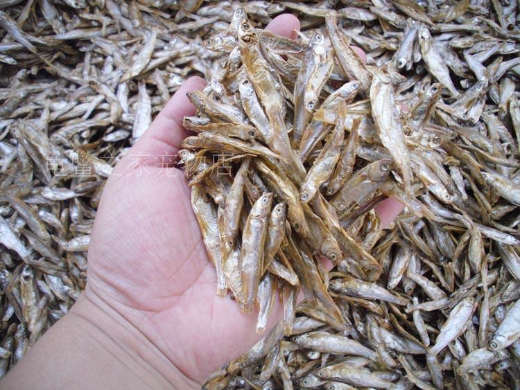 小鱼干淡水小虾干无盐巴西龟龟粮猫粮小鳄龟饲料包邮仓鼠粮500克