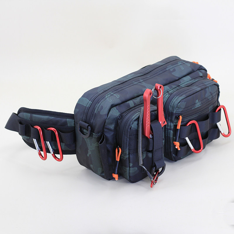 路亚包多功能防水斜挎渔具包