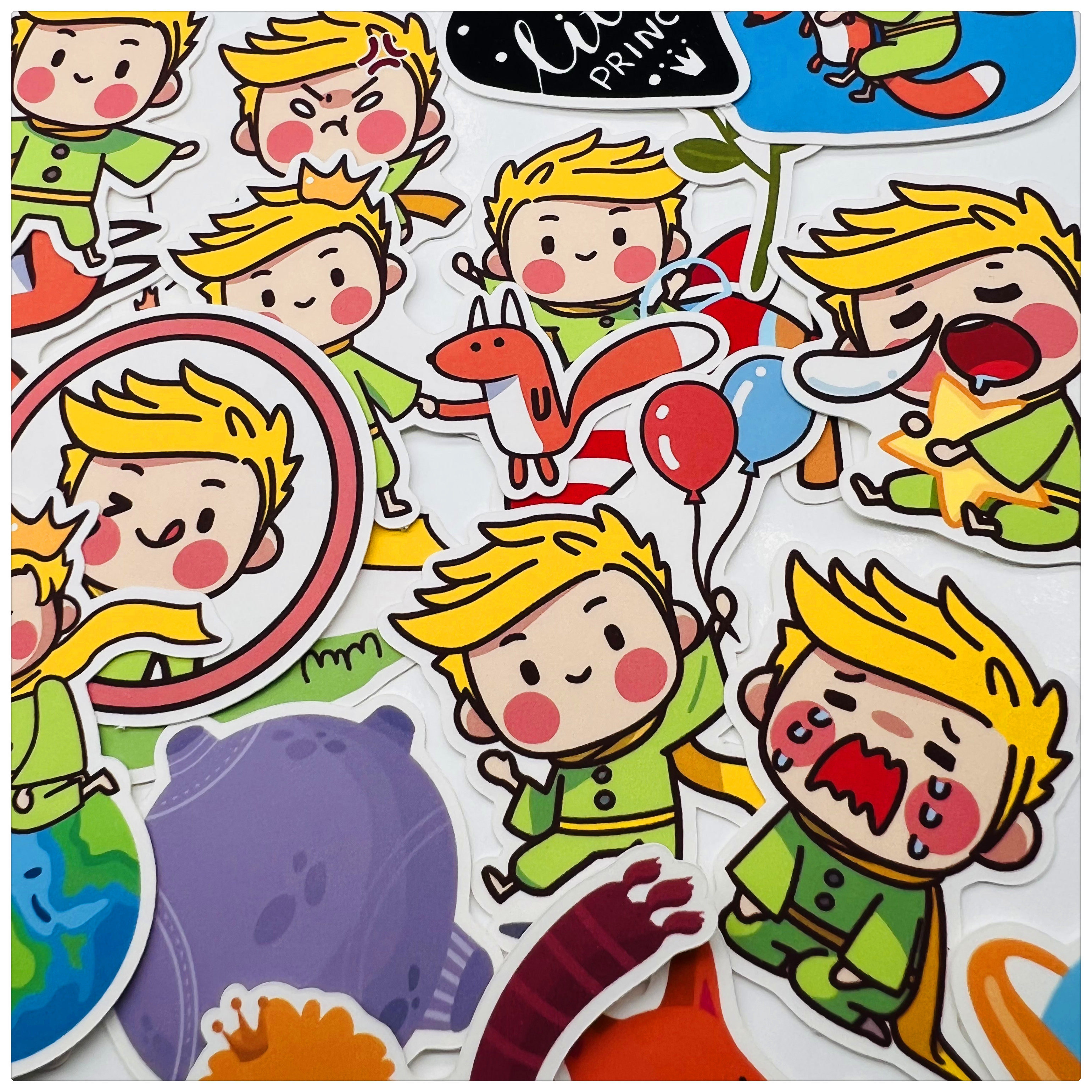 手帐贴纸包 le petit prince小王子31枚手账贴纸 装饰 25元包邮