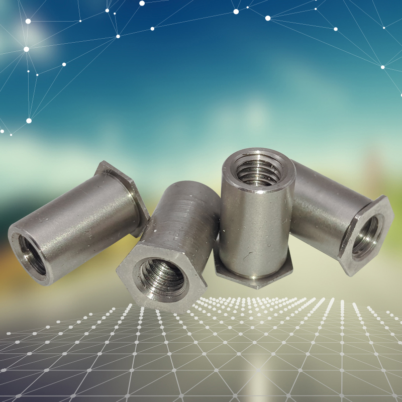 304不锈钢压铆螺母柱