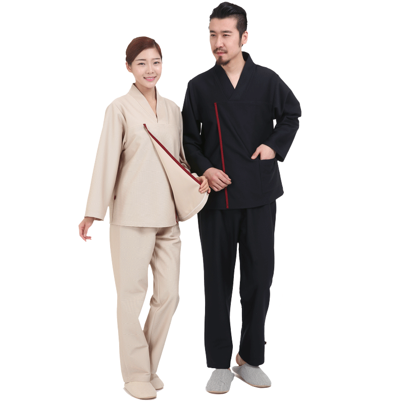 福禄·威尔日式患者服体检中心体检服防静电医护客人服抗菌病号服
