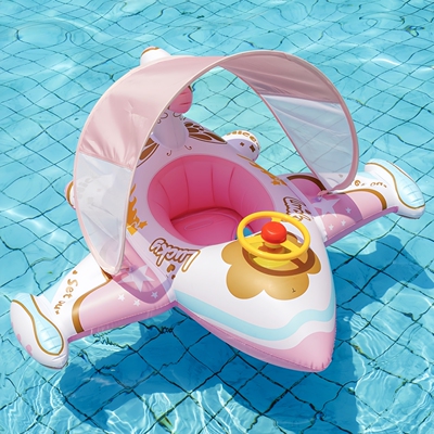 儿童游泳圈防侧翻加厚款救生圈