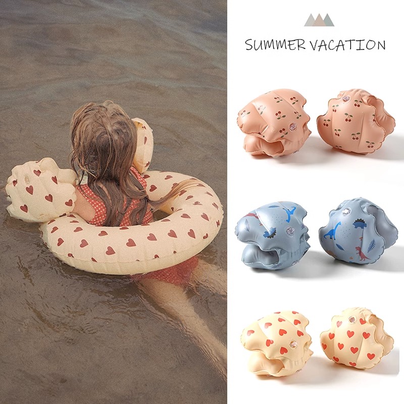 儿童游泳臂圈水袖双气囊安全款