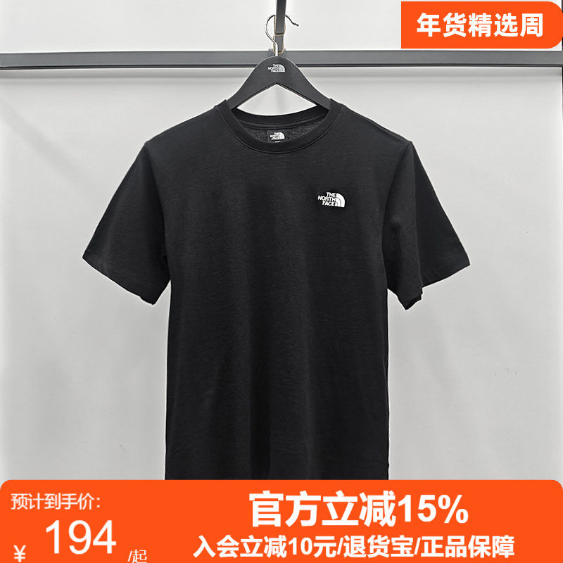 TheNorthFace北面T恤26春夏男户外休闲舒适纯棉LOGO圆领短袖8GWE,户外/登山/野营/旅行用品,户外休闲衣,淘宝优惠券,粉丝福利购,淘宝优惠卷