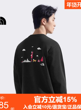 TheNorthFace北面男女款Uncle Belly合作系列针织卫衣25秋冬8HNF