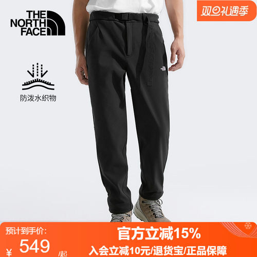 北面休闲裤男25秋冬新款加绒