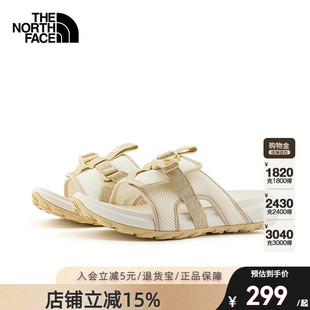 8ADS TheNorthFace北面拖鞋 女2024春夏新款 轻便抓地户外凉鞋 沙滩鞋