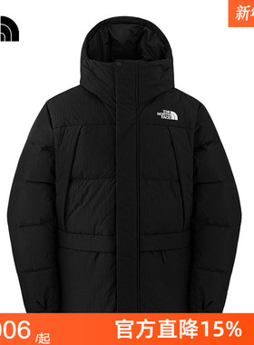 TheNorthFace北面男Puffy多口袋羽绒服保暖鹅绒户外防泼水冬8DUJ