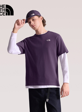 北面短袖T恤男女同款纯棉运动户外休闲透气新款TheNorthFace|8GWE