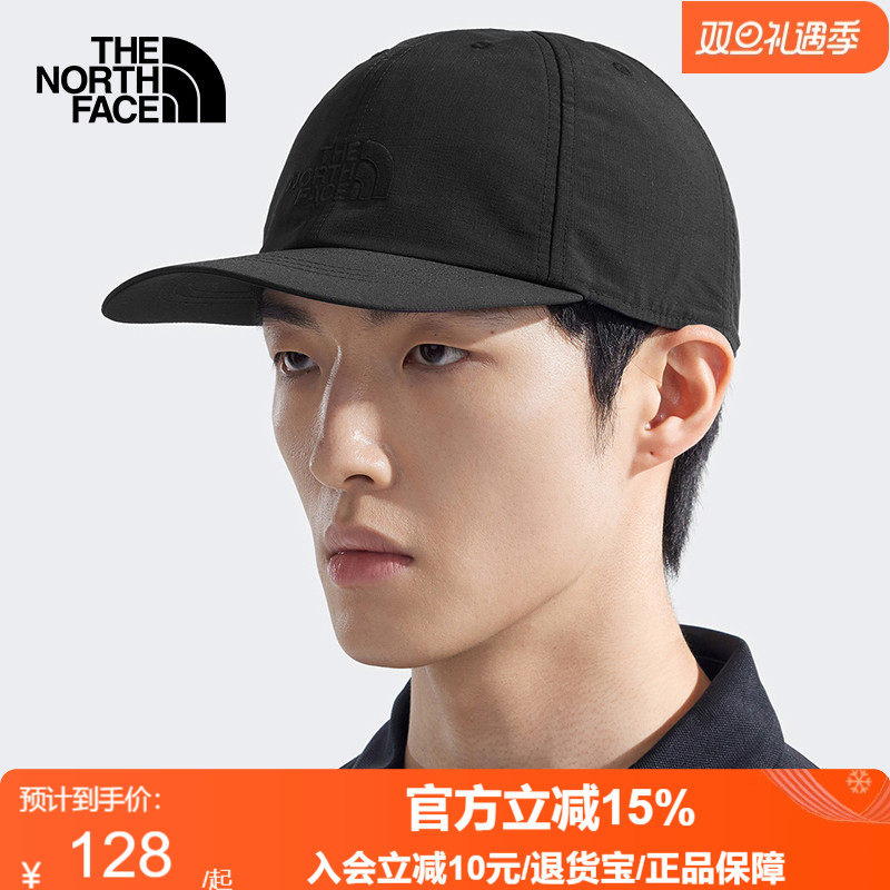 TheNorthFace北面户外帽子男女2025春夏遮阳鸭舌帽运动棒球帽8CQ1