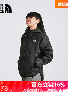 TheNorthFace北面女羽绒服保暖25秋冬防泼水鹅绒550蓬休闲8GKK