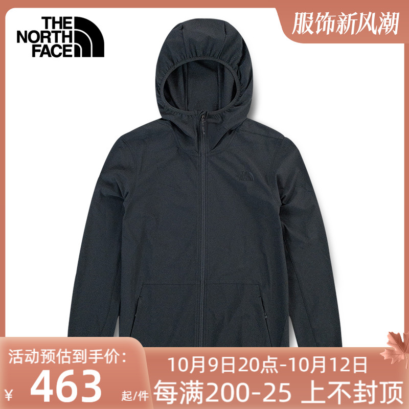 TheNorthFace北面皮肤衣男23春夏户外防晒轻薄夹克外套冲锋衣7WCY