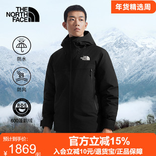 TheNorthFace北面男TNF Range防水保暖鹅绒羽绒服25秋冬户外83UM