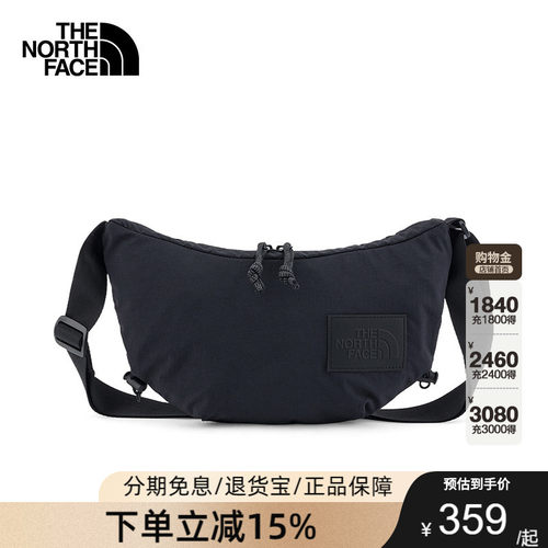 北面单肩包便携斜挎通勤背包