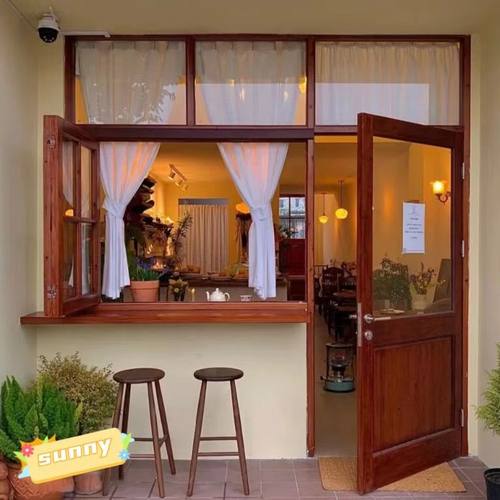 实木折叠窗上翻上下折叠窗
