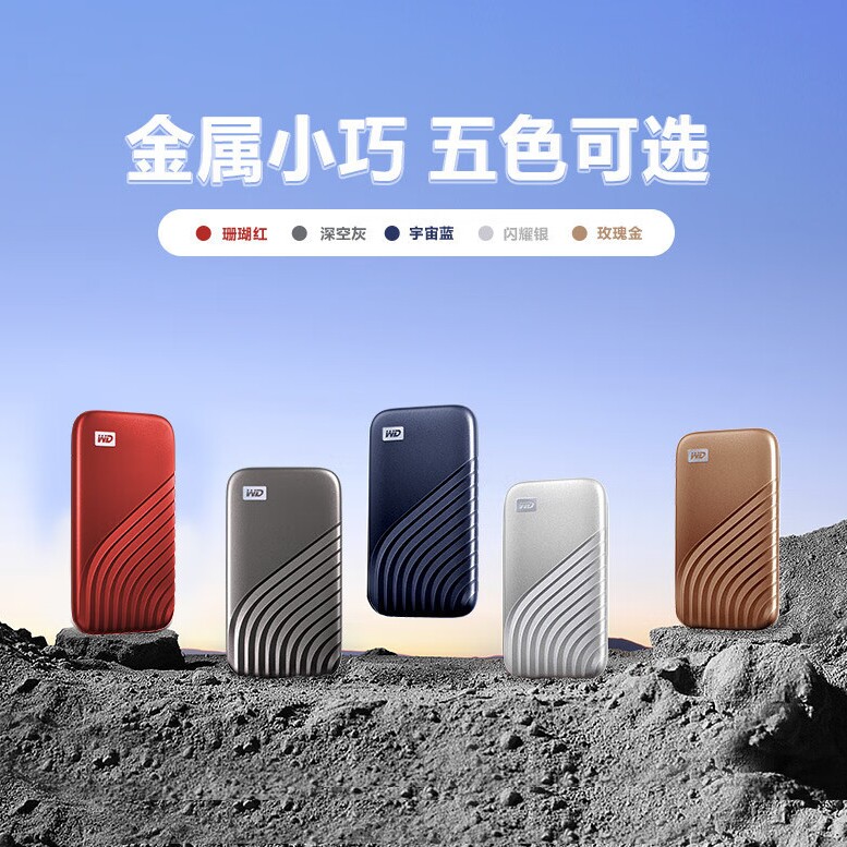 西数移动固态硬盘随行版