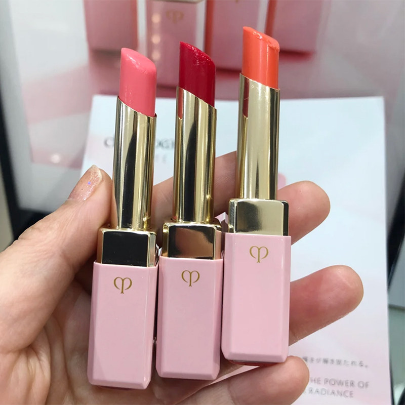 cpb肌肤之钥 樱花小粉管变色润唇膏无色口红打底滋润保湿淡化唇纹