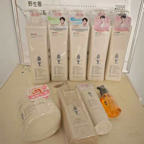阿道夫防脱洗发水800g大瓶去屑舒爽控油蓬松男女护发素膏沐浴露ml