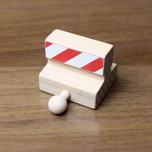 正品 兼容米兔木质轨道 散货BRIO停止轨