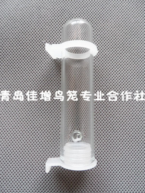 大欧鸟笼绣眼笼等小鸟笼用外挂玻璃饮水器