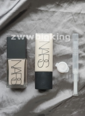 Nars新款超绒瓶试用小样/超方瓶试色试用小样 滋润持久不卡纹