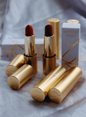 现货Lisa Eldridge红丝绒哑光口红唇膏分装试色小样Jazz/Cinnabar