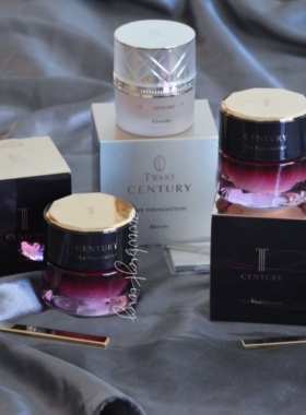 现货新版TWANY嘉娜宝世纪粉霜养肤保湿遮瑕试色 试用小样 oca新色